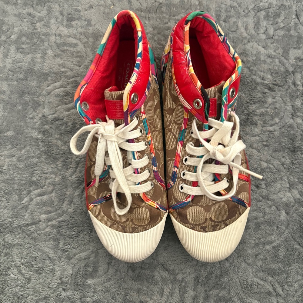 Coach Zoe Jacquard Multicolor